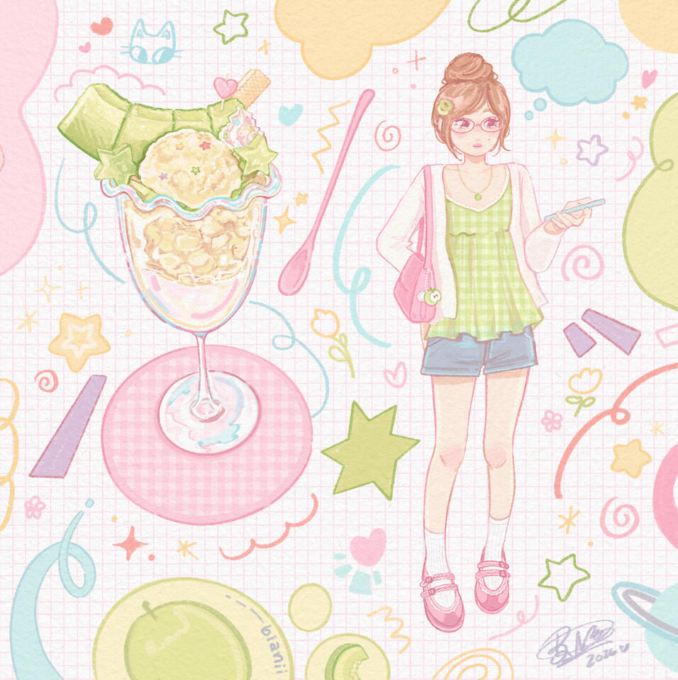 melon parfait