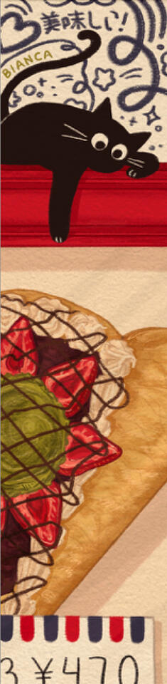 crepe shop- bookmark ver.