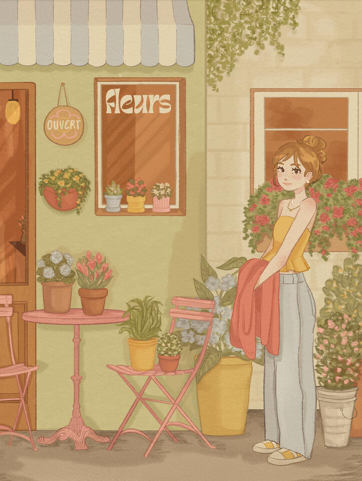 the flower shop