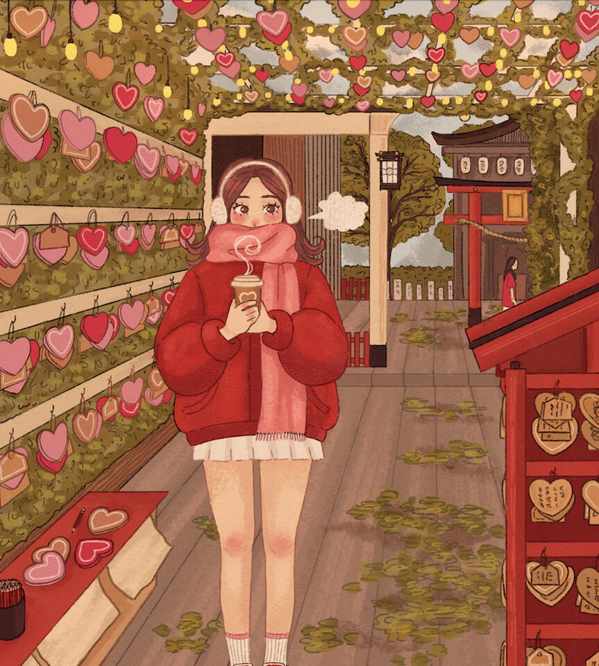 love shrine, osaka